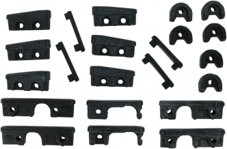 Kuryakyn Replacement Rubber Pad Set For Two Transformer™ Boards In Black (7010)
