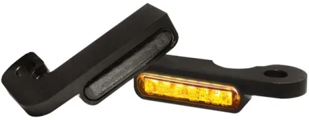 Heinz Bikes LED Handlebar Turn Signals in Black Finish For 1990-2003 XL Models (HBTS-XL-03)