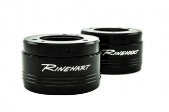 Rinehart Racing 4.5 Inch MotoPro45 Replacement Exhaust End Caps in Black Finish (900-0154)