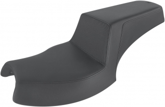 Saddlemen Step-Up Gripper Lumbar 2-Up Seat In Black For Indian 2020-2022 Challenger Models (I20-06-174)