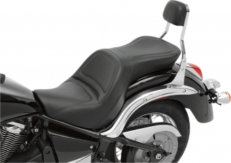 Saddlemen Explorer Ultimate Comfort Seat In Black For Kawasaki 2006-2019 VN900 Vulcan Classic Models (K06-11-029)