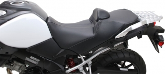 Saddlemen Heated Adventure Tour 2-Up Seat With Drivers Lumbar Rest For Suzuki 2014-2019 DL1000 V-Strom Models (0810-S055RHCT)