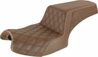 Saddlemen Step-Up Front Lattice Stitched Seat In Brown For Indian 2020-2021 Challenger Models (I20-06-172BR)