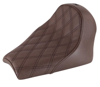 Saddlemen Renegade Lattice Stitched Solo Seat In Brown For Indian 2018-2022 Scout Bobber Models (I18-33-002BLS)
