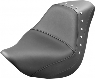 Saddlemen Renegade Solo Seat With Chrome Studs For Kawasaki 2006-2019 VN900 Vulcan Classic Models (K06-11-001)