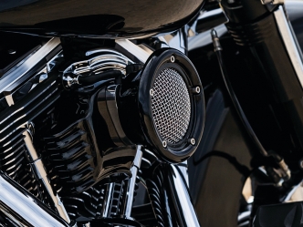 Kuryakyn Zombie Shift Arm Cover Chrome #1054 Harley Davidson