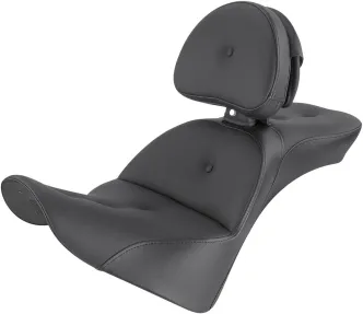 Saddlemen Explorer RS Seat With Driver Backrest For Harley Davidson 2018-2023 Softail FLDE, FLHC/S & FLSL Models (818-33-030RS)