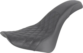 Saddlemen Profiler LS 2-Up Seat in Black For 2018-2023 Deluxe FLDE, Heritage FLHC/S & Slim FLSL Models  (818-33-149)