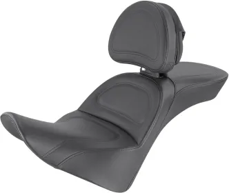 Saddlemen Explorer Ultimate Comfort Seat With Driver Backrest For Harley Davidson 2018-2023 FLDE, FLHC/S & FLSL Models (818-33-030)