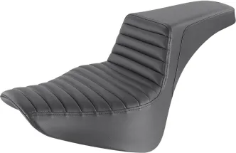 Saddlemen Step-Up TR 2-Up Seat in Black For 2018-2023 Deluxe FLDE, Heritage FLHC/S & Slim FLSL Models (818-33-171)