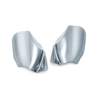 Kuryakyn Reflective Smoke Saddle Shields For Harley Davidson 2014-2020 Sportster Models With Peanut Style Tanks (5788)