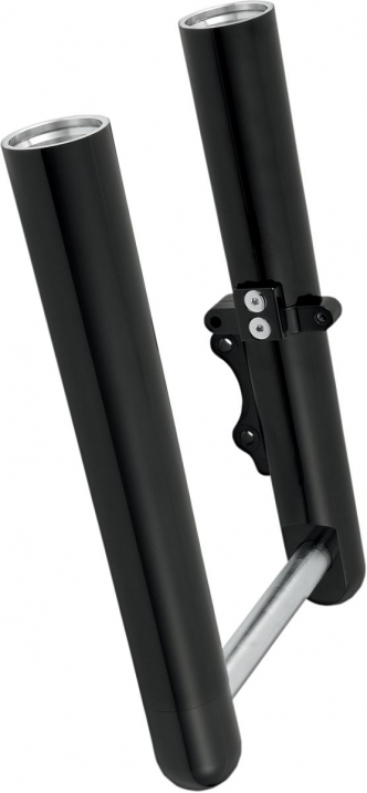 Arlen Ness Hot Legs Smooth Dual Disc In Black Finish For 2000-2007 Touring Models (06-504)
