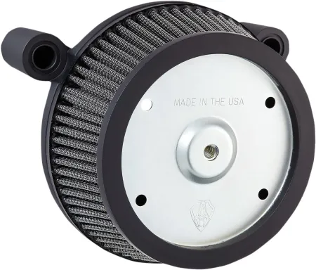Arlen Ness Big Sucker Stage 1 Air Cleaner Kit With Black Backing Plate & Synthetic Filter For Harley Davidson 1999-2017 Twin Cam (Exc. E-Throttle & 99-01 FLT) (50-571)