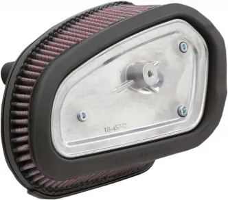 Arlen Ness Big Sucker Air Cleaner Kit With Standard Backing Plate For Harley Davidson 2017-2021 Harley Davidson Touring Models (18-457)