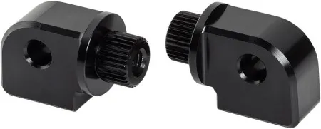 Arlen Ness Fusion Splined Footpeg Mount In Black Finish For 2015-2020 Indian Scout Models (I-1390)