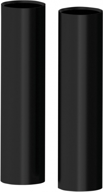 Roland Sands Design Cover Fork Tube Upper 49MM Smoothie in Gloss Black Finish For 2006-2017 Dyna (Excluding FXDWG) Models (0208-2084-B)