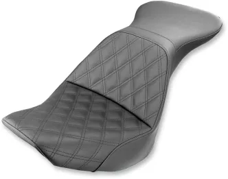 Saddlemen Explorer Lattice Stitch Seat For Harley Davidson 2006-2017 FLSTN Softail Deluxe Models (806-15-029LS)