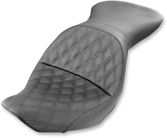 Saddlemen Explorer Lattice Stitch Seat For Harley Davidson 2006-2017 FLSTC Softail Heritage Models (800-23-029LS)