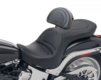 Saddlemen Explorer Ultimate Comfort Seat With Driver Backrest For Harley Davidson 2000-2007 FXSTD Softail Deuce Models (8252JS)