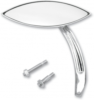 Arlen Ness 3D Cateye Left Mirror in Chrome Finish (13-068)
