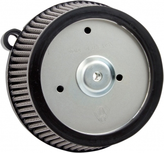 Arlen Ness Big Sucker Stage 1 Air Cleaner Kit With Black Backing Plate & Synthetic Filter For Harley Davidson 1988-2020 Sportster Models (50-574)