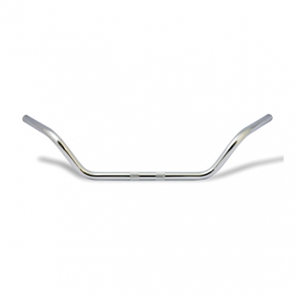 DOSS Fatboy FLSTF Style Handlebars in Chrome Finish For 1982-2020 Harley Davidson (Excluding 2008-2020 E-Throttle And 1988-2011 Springers) Models (ARM226655)