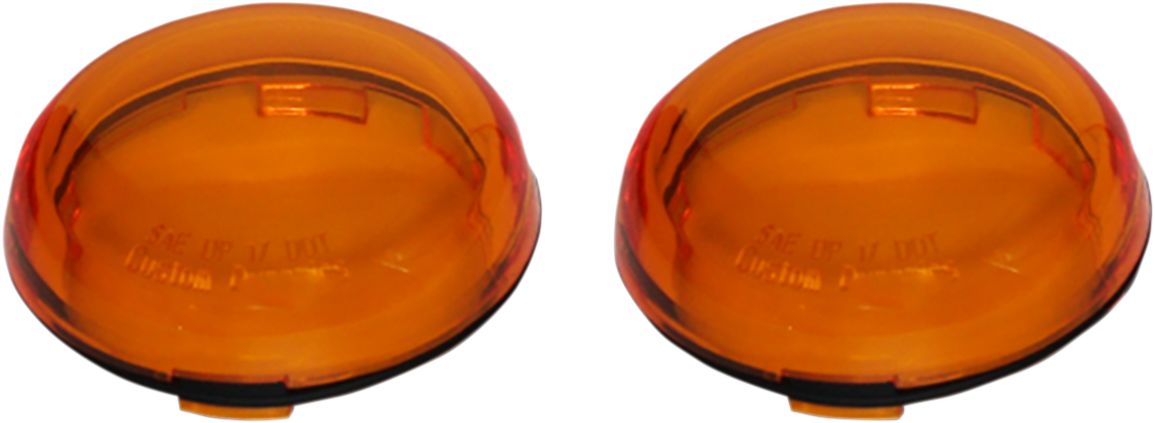Custom Dynamics ProBEAM AMBER Bullet Style Turn Signal Lens for Harley-Davidson