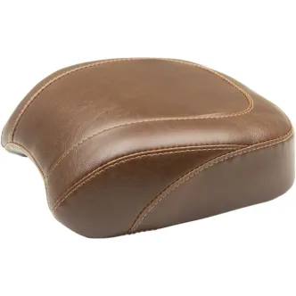 Mustang Wide Tripper Passenger Seat in Brown For 2018-2021 Softail Fat Bob Models (83012)