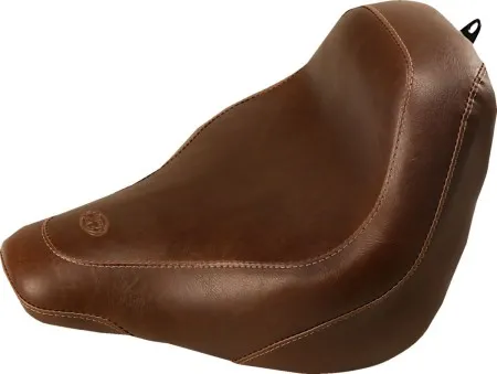 Mustang Wide Tripper Brown Solo Seat For Harley Davidson 2018-2025 Street Bob & Standard Models (83029)