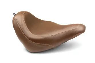 Mustang Wide Tripper Brown Solo Seat For Harley Davidson 2018-2023 Street Bob Models (83029)