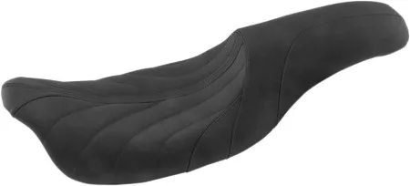 Mustang Revere Journey Gravity Stitch 2-Up Seat in Black For 2008-2025 Touring Models (excl. 23-25 VVT Models) (74112)