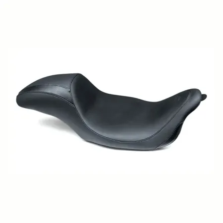 Mustang Hightail Fastback 2-Up Seat in Black For 2008-2023 Touring Models (75644)