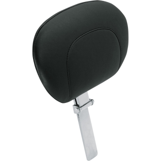 Mustang Backrest For Passenger Seats With Receiver Only in Black Finish For 1997-2021 FLT/Touring Models (79720)