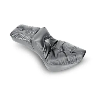 Mustang Wide Regal Duke 2-Up Seat in Black For 1984-1999 Softail Models (75112)