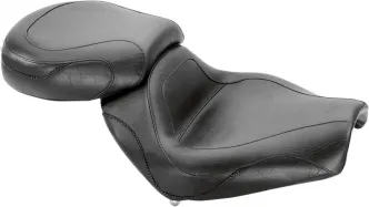 Mustang Vintage Two-Piece Sport Touring Seat For Kawasaki & Suzuki Motorcycles (75851)