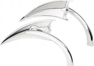 Arlen Ness Scoop Left Side Mirror in Chrome Finish (13-060)