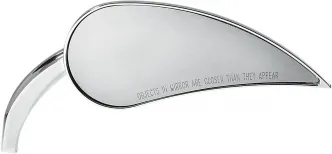 Arlen Ness RAD III Cast Right Side Mirror in Chrome Finish (13-091)