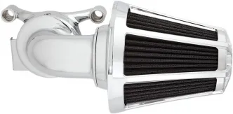 Arlen Ness Beveled Monster Sucker Air Cleaner in Chrome Finish For 1991-2022 XL Sportster (Excluding XR1200) Models (81-018)