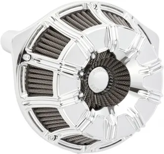 Arlen Ness 10-Gauge Inverted Air Cleaner Kit In Chrome Finish For Harley Davidson 2018-2023 Softail & 2017-2023 Touring Models (18-946)