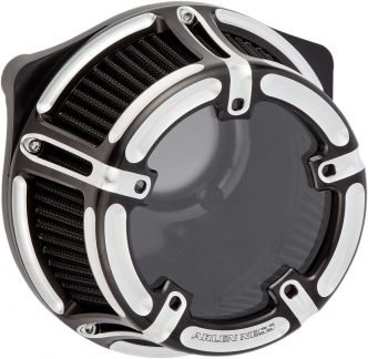 Arlen Ness Method Air Cleaner In Contrast Cut Finish For Harley Davidson 2000-2017 Dyna, Softail & Touring Models (Excl. E-Throttle) (18-962)