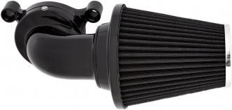 Arlen Ness Monster Sucker Air Cleaner In Black Finish For Harley Davidson 2000-2017 Dyna, Softail & Touring Models (excl. E-Throttle) (81-000)