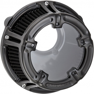 Arlen Ness Method Clear Series Air Cleaner In Black Finish For Harley Davidson 2018-2021 Softail & 2017-2021 Touring Models (18-965)