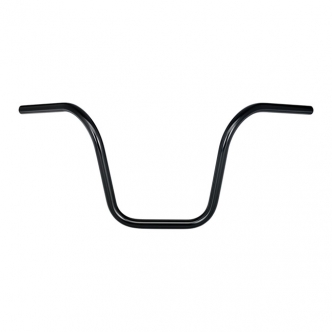 Biltwell Ape Hanger 1 Inch Smooth Handlebars In Black Finish For Universal Fitment (Excluding Harley Davidson With Stock Hand Controls) (6004-2012) 