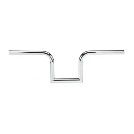 Biltwell Frisco 1 Inch Slotted Handlebars in Chrome Finish For For Universal Fitment (Excluding Harley Davidson With Stock Hand Controls) (6003-1052)
