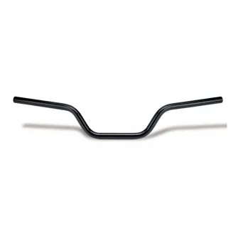 Biltwell Tracker High 1 Inch Smooth Handlebars In Black Finish For Universal Fitment (Excluding Harley Davidson With Stock Hand Controls) (6009-2012)