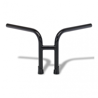 Biltwell Re-Bar 1 Inch Smooth Handlebars In Black Finish For Universal Fitment (Excluding Harley Davidson With Stock Hand Controls) (6201-2012)