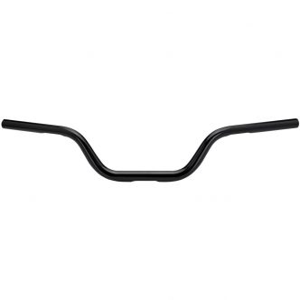 Biltwell Tracker High O/S TBW Handlebars In Black Finish For Harley Davidson 2008-2021 Touring, 2016-2021 Softail & 2016-2017 Dyna Low Rider S (6309-2015)