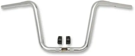 Drag Specialties 12 Inch Ape Hanger 1 1/4 Inch Handlebar In Chrome For Harley Davidson 2015-2020 Road Glide Models (0601-3856)