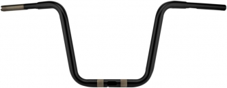 Drag Specialties 12 Inch Ape Hanger 1 1/4 Inch Handlebar In Flat Black For Harley Davidson 2015-2020 Road Glide Models (0601-4262)