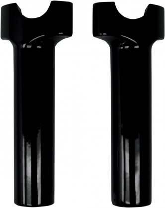 Drag Specialties 6 Inch Tall Buffalo Risers In Gloss Black For 1 Inch Handlebars (0602-0521)